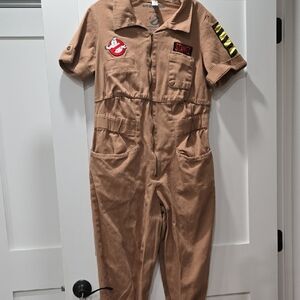 Ghostbusters - Movie Inspired Tan Jumpsuit with Patches